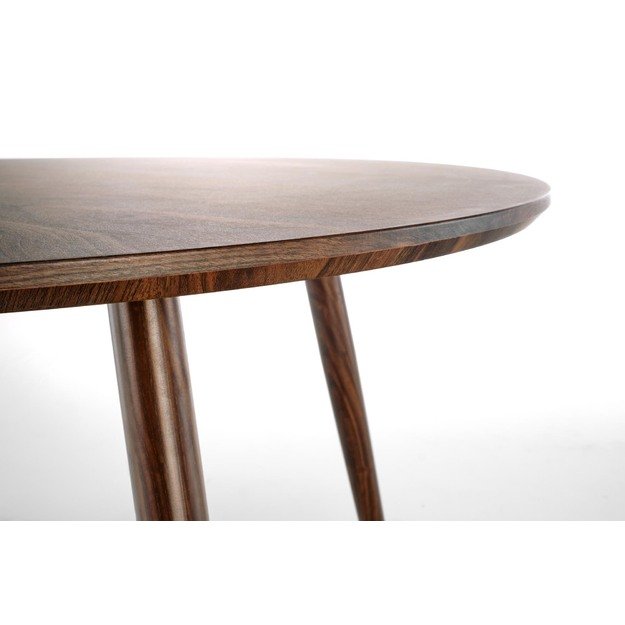DOMENICO table walnut/gold 9