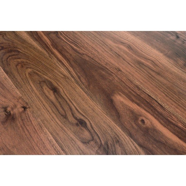 DOMENICO table walnut/gold 12