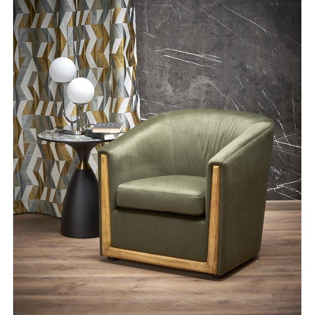 ENRICO leisure chair, green