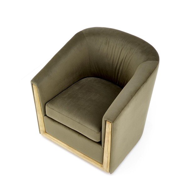 ENRICO leisure chair, green 1
