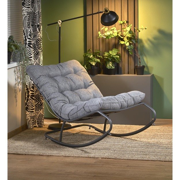 GATTO leisure chair, grey