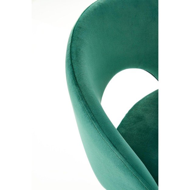 H96 bar stool. color: dark green 3