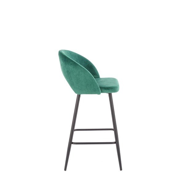 H96 bar stool. color: dark green 9