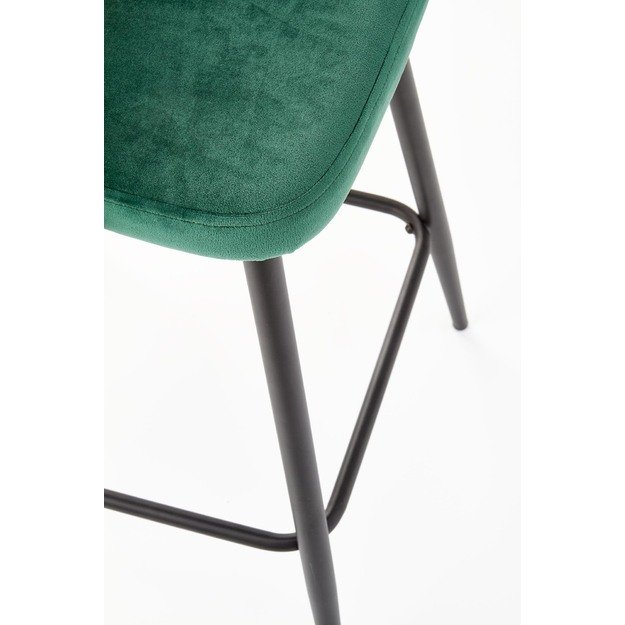 H96 bar stool. color: dark green 5