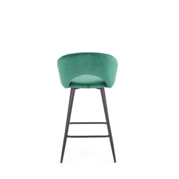 H96 bar stool. color: dark green 16