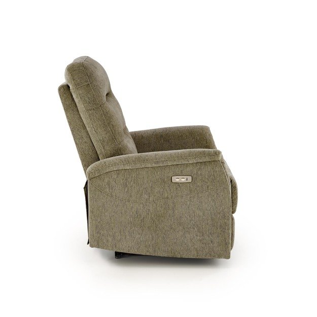JAMAL recliner, color: olive 10
