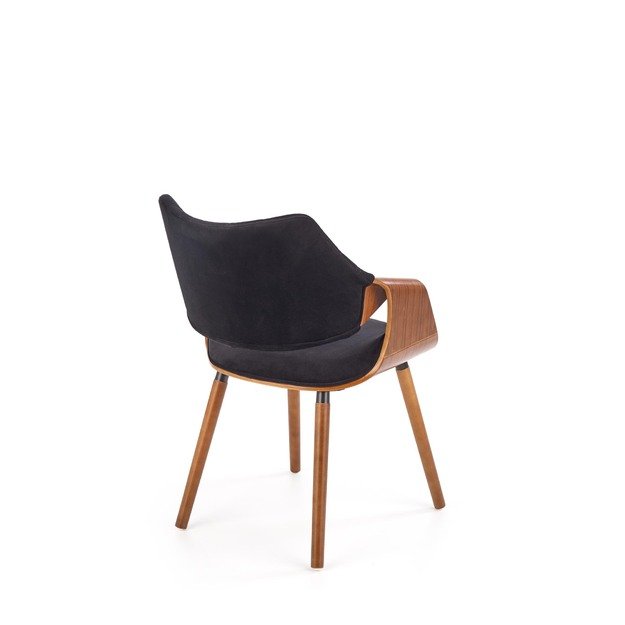 K396 chair, color: walnut / black 7