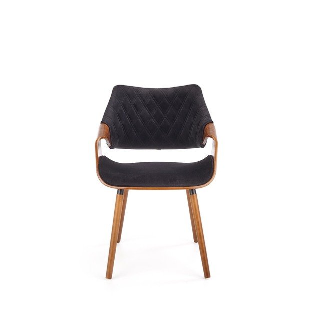 K396 chair, color: walnut / black 14
