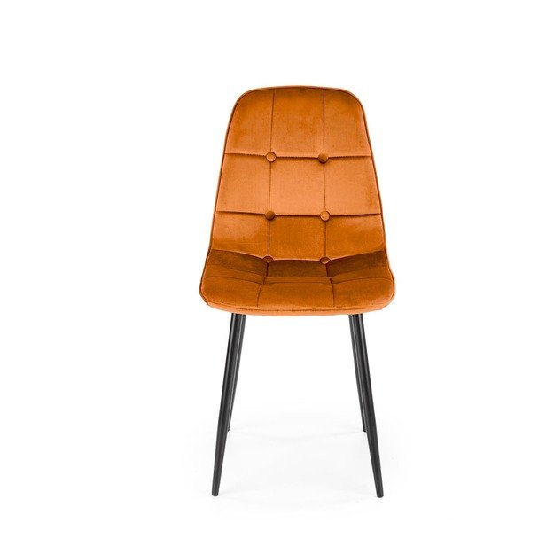 K417 chair, cinnamon velvet 8