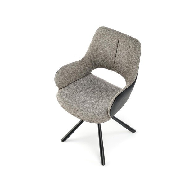 K494 chair, grey / black 1