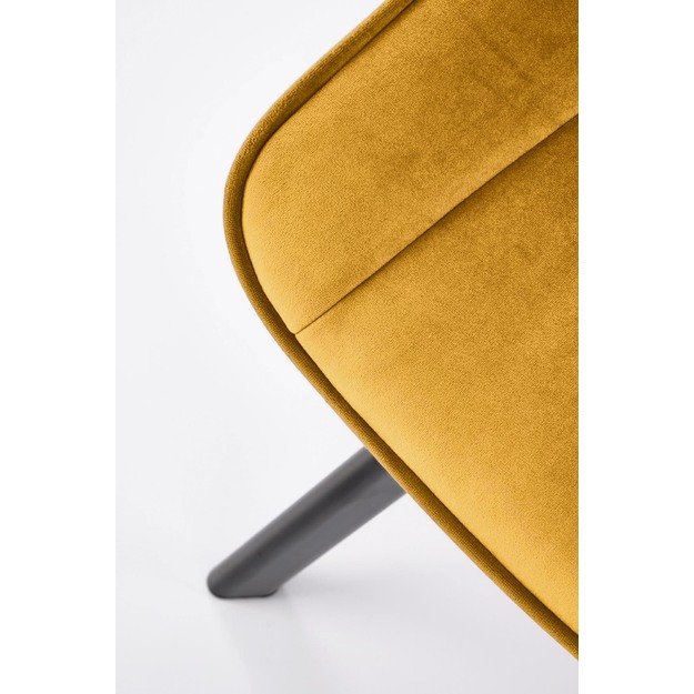 K520 chair, mustard / black 1