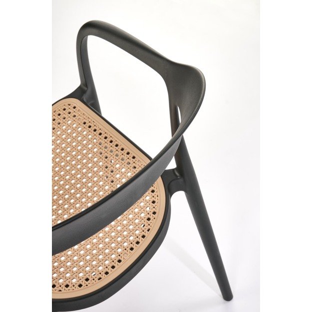 K530 chair black / natural 8