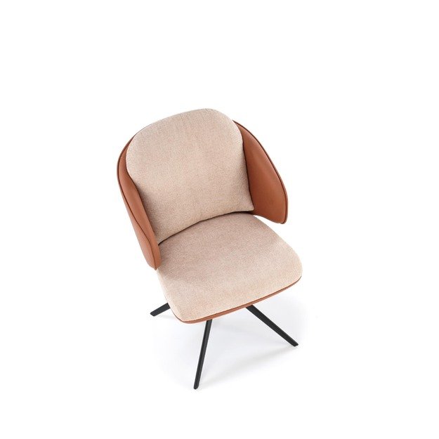 K554 chair, brown / beige 3