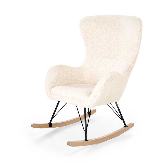 LIBERTO 2 leisure armchair cream / black / natural 1