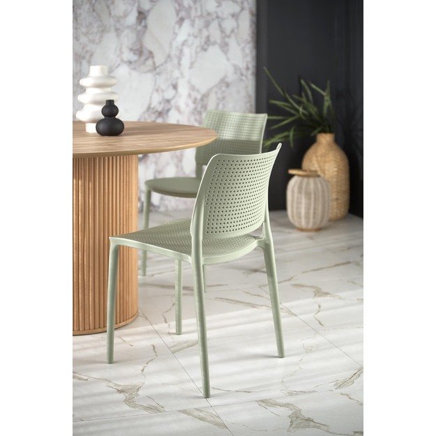 LOPEZ round table, natural oak 2