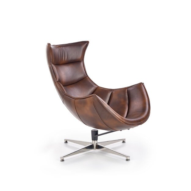 LUXOR leisure chair, color: dark brown 13