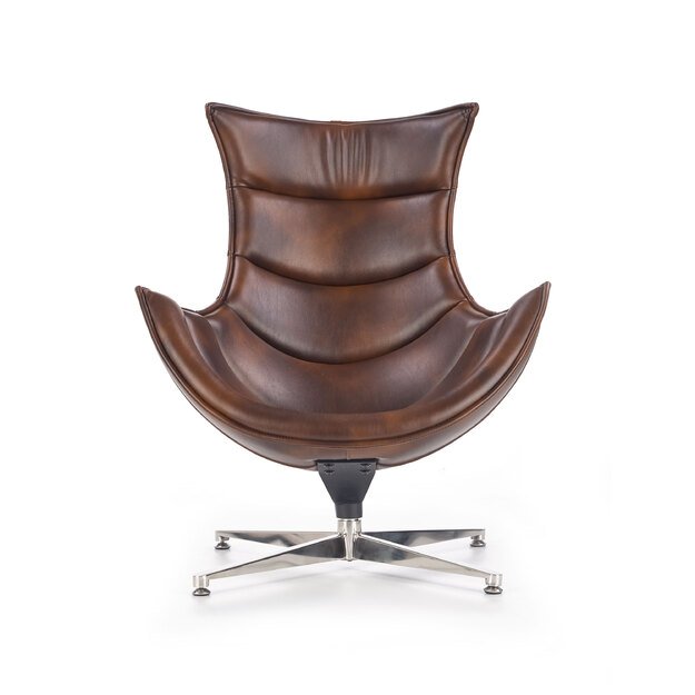 LUXOR leisure chair, color: dark brown 10