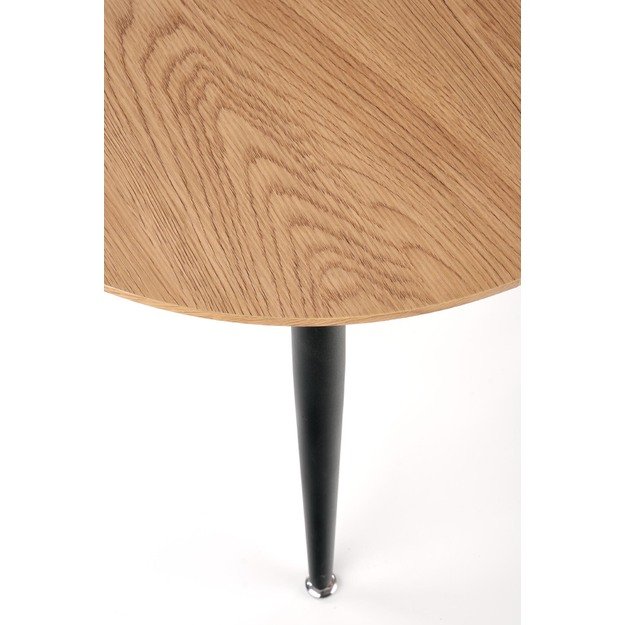 MENTONA 2, set of two coffee tables, color: golden oak / black 7