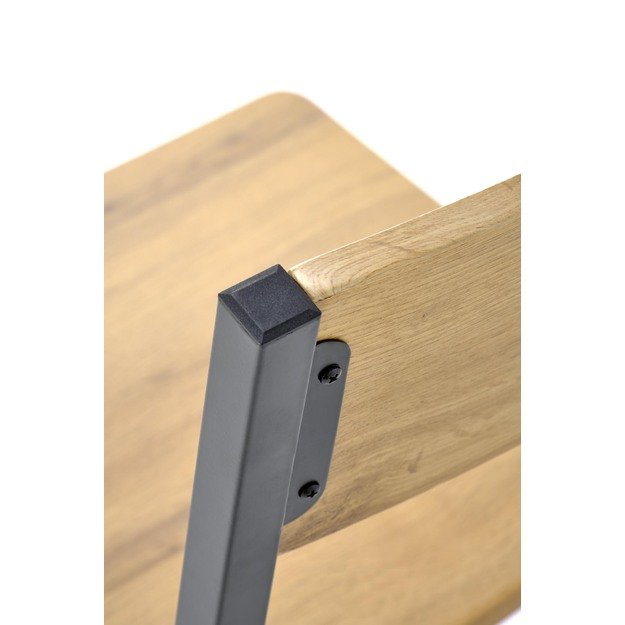 MILTON table + 4 chairs color: natural / black 13