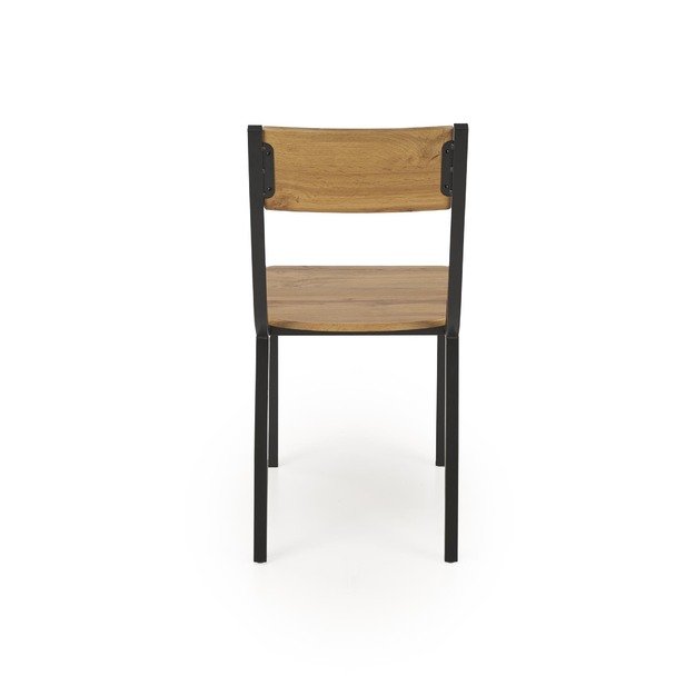 MILTON table + 4 chairs color: natural / black 17