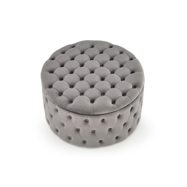 NUNEZ pouffe color: grey 12