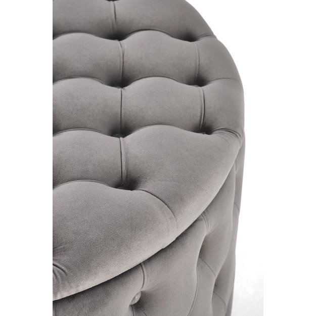 NUNEZ pouffe color: grey 10