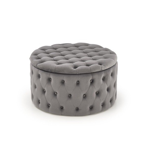 NUNEZ pouffe color: grey