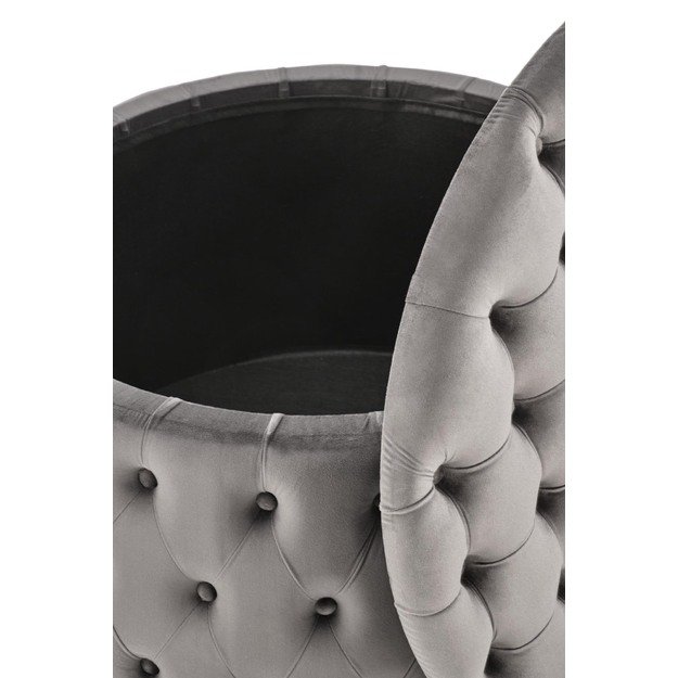 NUNEZ pouffe color: grey 1