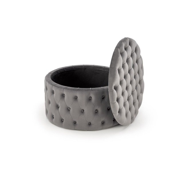 NUNEZ pouffe color: grey 11