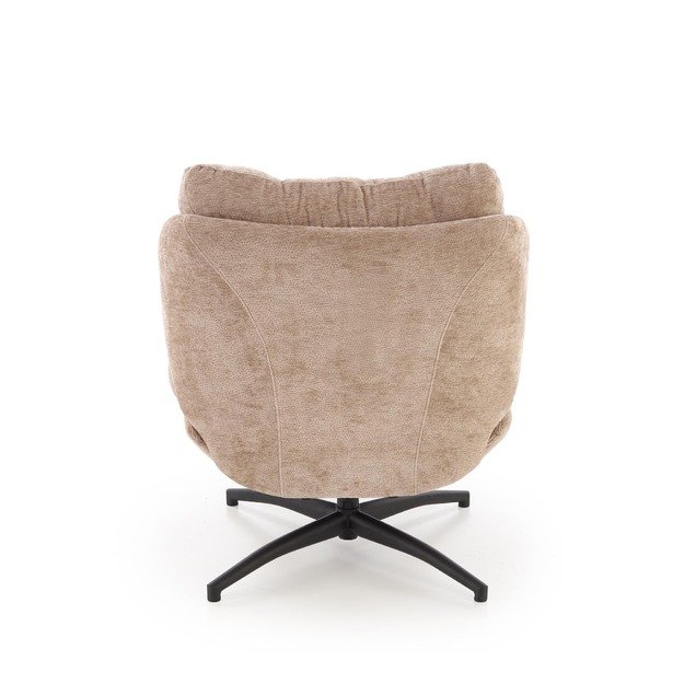 PESTO armchair with ottoman / rocking function, color: beige 1