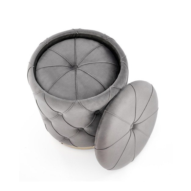 POLLY set of two stools, color: grey 18