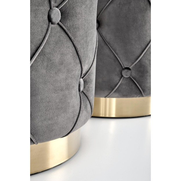 POLLY set of two stools, color: grey 5