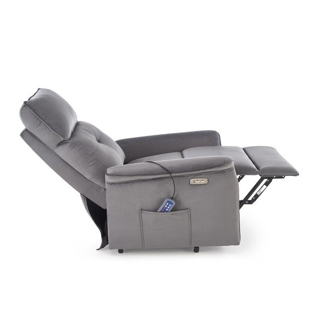 SEMIR 2 leisure chair, grey 9