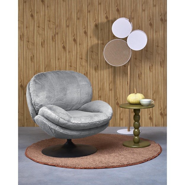 SHELL l.chair, grey