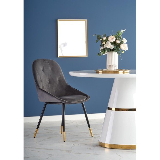 VEGAS color: top - white, leg - white / gold 5