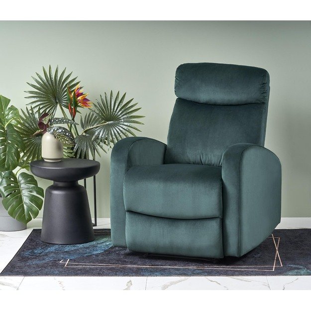 WONDER recliner, dark green