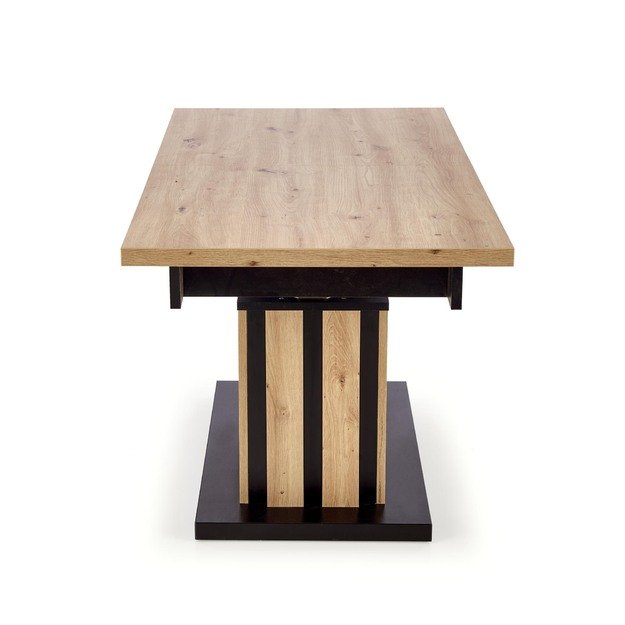 BARETTI coffee table, artisan oak / black 3