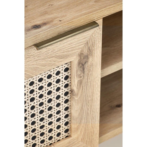 BORNEO RTV-1 TV stnad, artisan oak / black 11