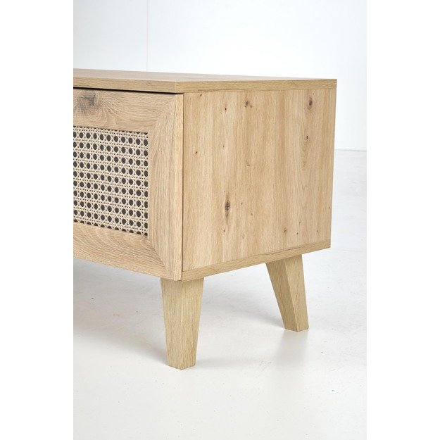 BORNEO RTV-1 TV stnad, artisan oak / black 4