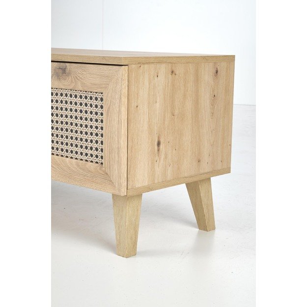 BORNEO RTV-1 TV stnad, artisan oak / black 18