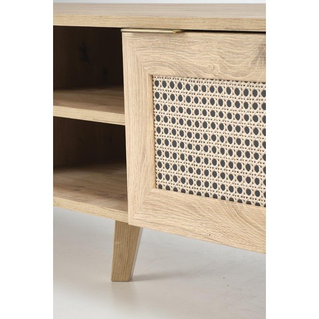 BORNEO RTV-1 TV stnad, artisan oak / black 19