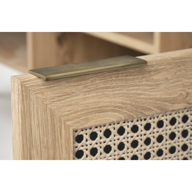 BORNEO RTV-1 TV stnad, artisan oak / black 3