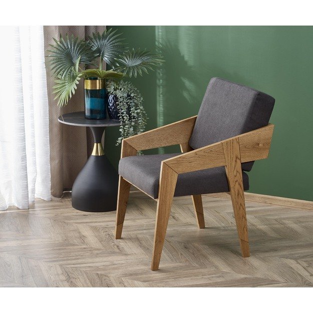 FREEDOM chair, natural oak / grey
