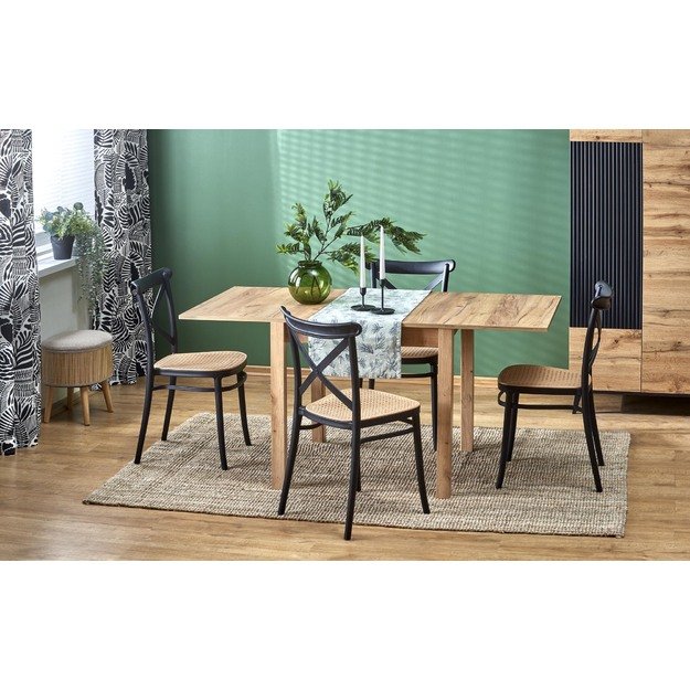 GRACJAN table, craft oak