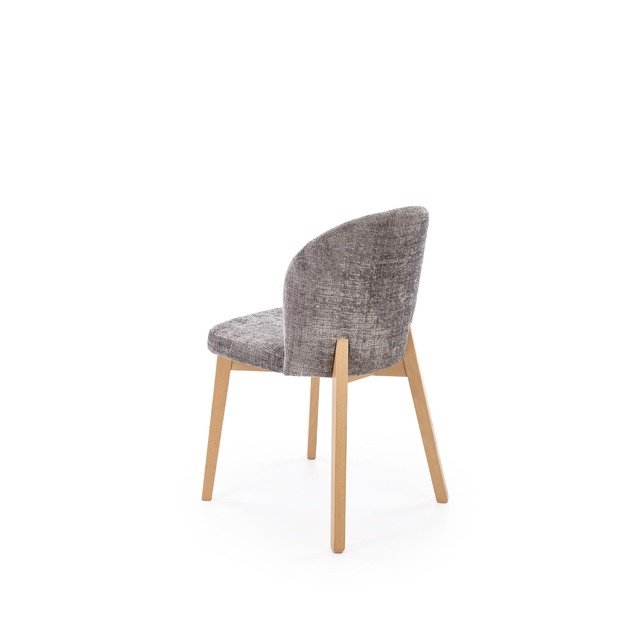 BASSO chair natural oak / CREMONA 96 (grey) 12