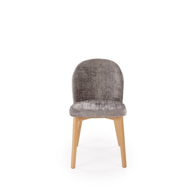 BASSO chair natural oak / CREMONA 96 (grey) 16
