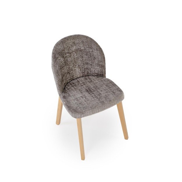 BASSO chair natural oak / CREMONA 96 (grey) 18