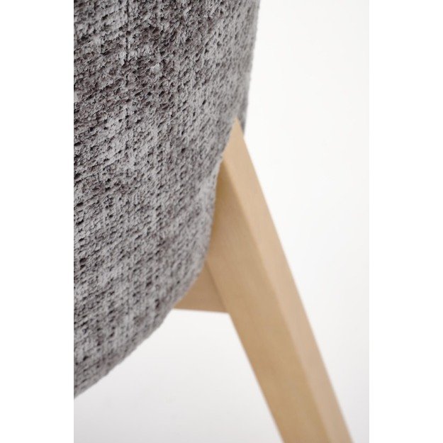 BASSO chair natural oak / CREMONA 96 (grey) 13