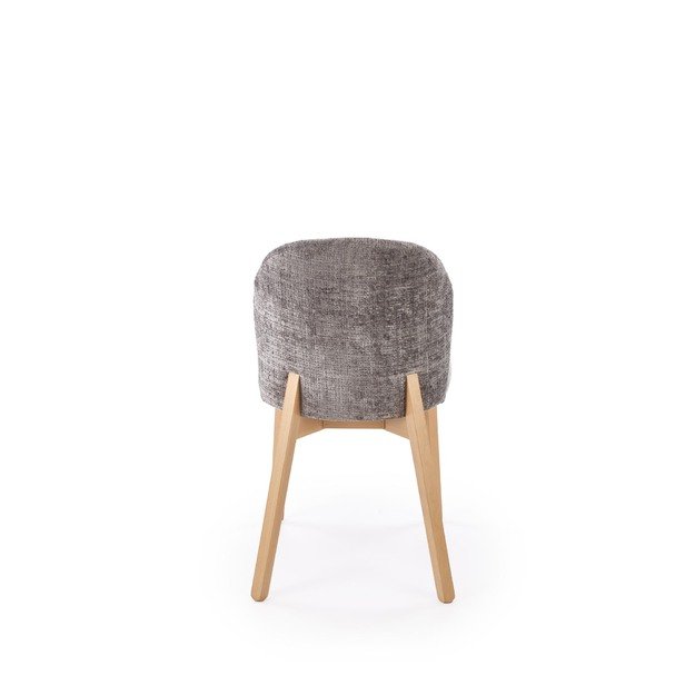 BASSO chair natural oak / CREMONA 96 (grey) 1