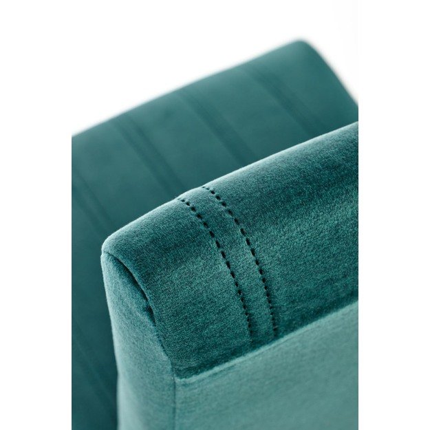 DIEGO 3 chair, color: quilted velvet Stripes - MONOLITH 37 5